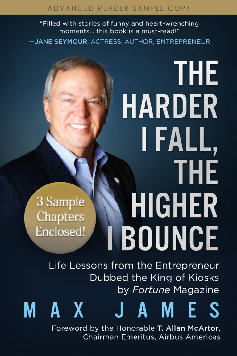 Sample Chapter of The Harder I Fall, The Higher I Bounce.